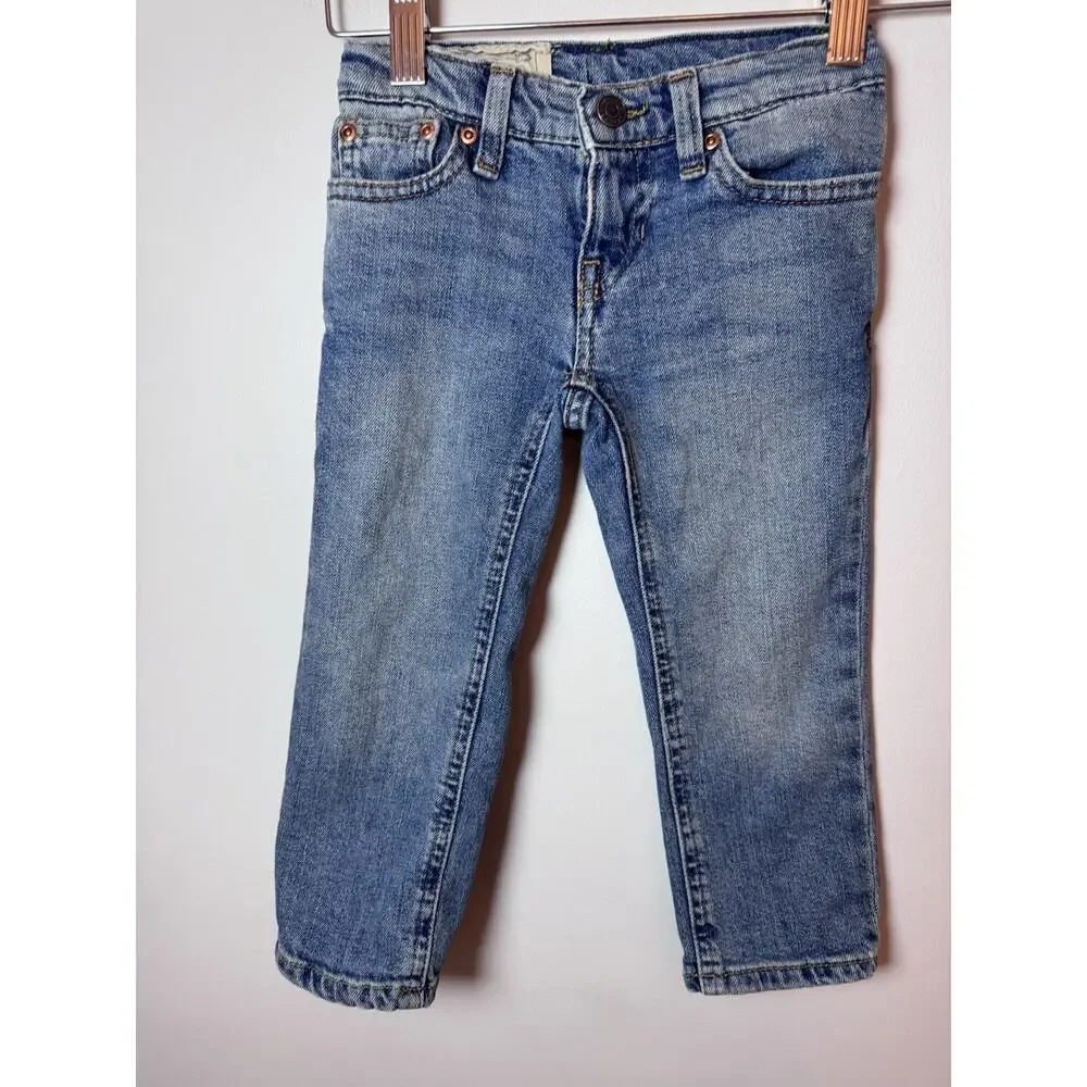 Polo Ralph Lauren Sullivan Slim Stretch Blue Jeans Sz 2T